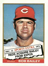 1976 Topps #338T Bob Bailey Traded