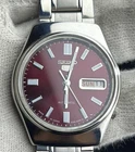 Vintage Seiko 5 Mens watch automatic Japan Day/Date