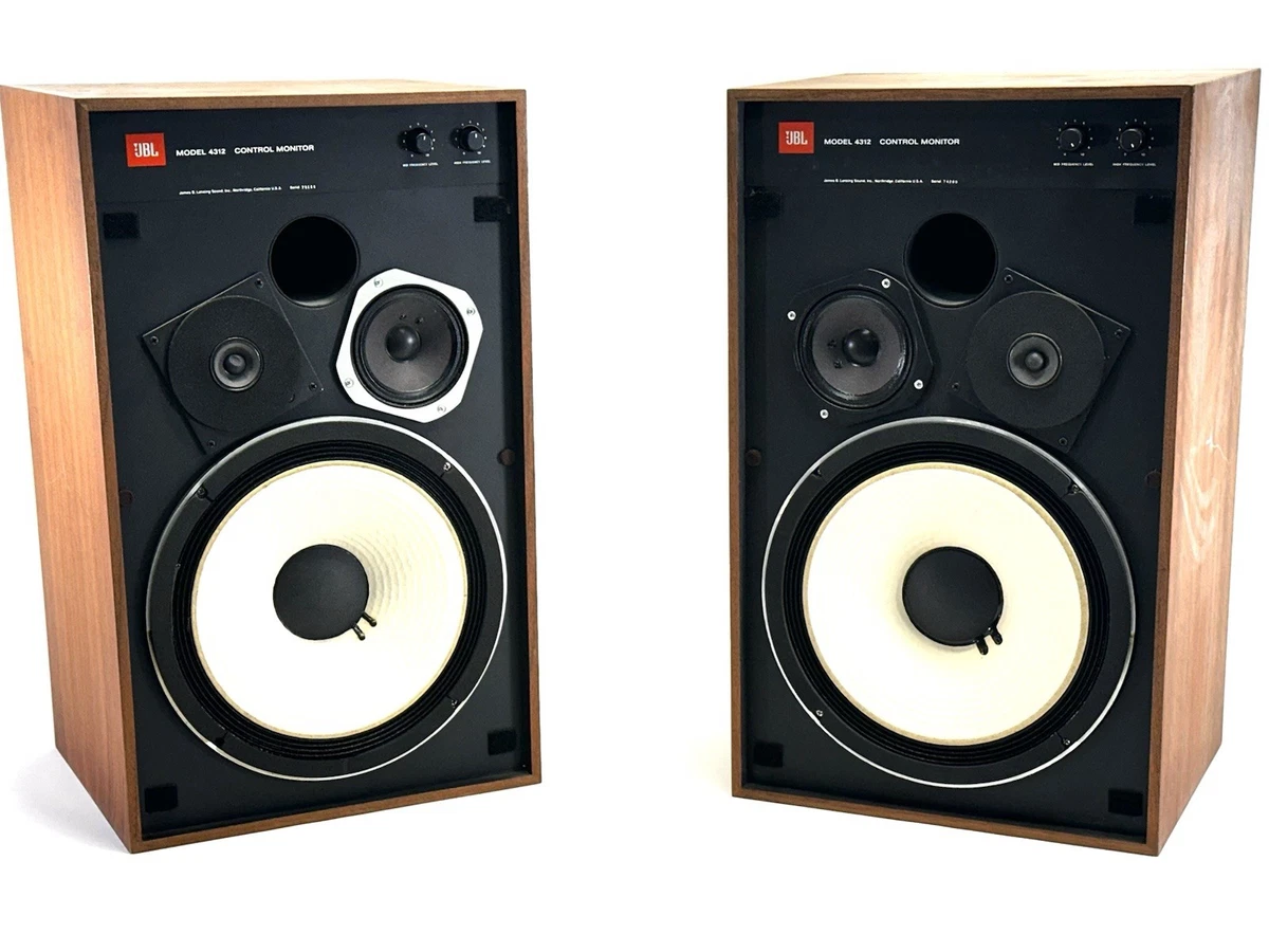 ワンオーナー品　初代JBL 4312 Control Monitor　左側 JBL 4312 Control Monitors - 