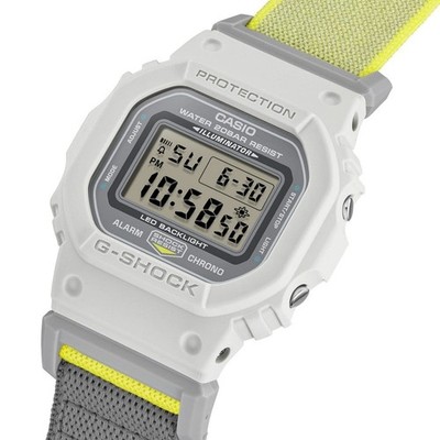 DW-5600MNC-7A8JF Casio G-SHOCK Watch NEW CLOTH BAND SERIES FIDLOCK