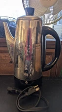 Vintage 12 Cup GE Coffee Percolator 