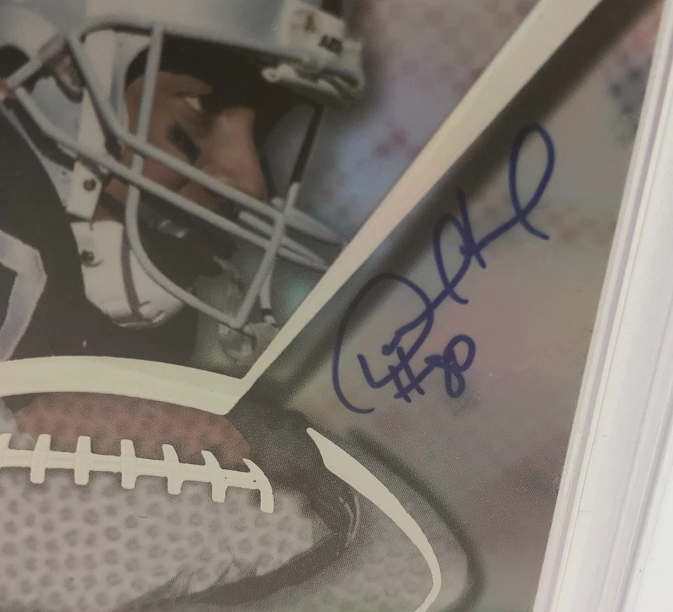 DESMOND HOWARD AUTO 1998 C.E. SUPREME Signed RARE/50 Michigan RAIDERS PSA 8 - Image 3 of 4