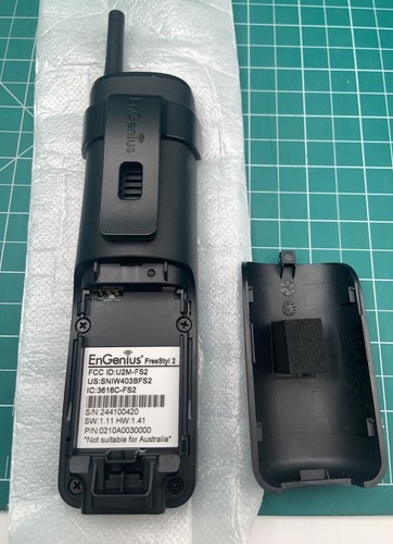 EnGenius FreeStyl 2 HC - Expansion Handset Ultra Range Cordless Phone NO BATT - Zdjęcie 5 z 20