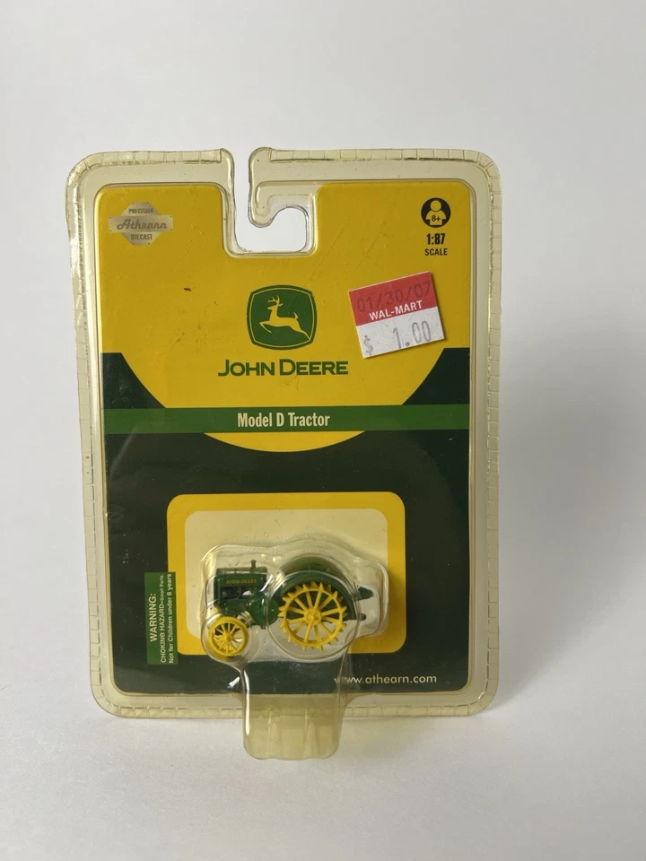 John Deere  die cast lot - X 4 Waterloo GP 6420 Model D Tractors 1:87 Scale 2005 - Image 4 of 4