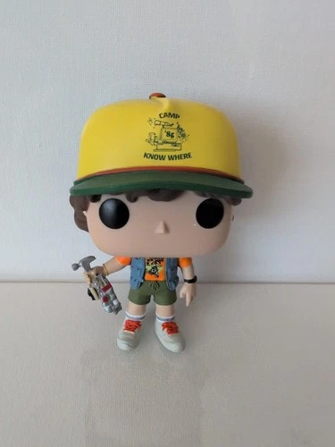 Funko Pop Vinyl Stranger Things DUSTIN #828 Camp Know Where Target loose no box