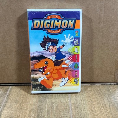 Digimon Digital Monsters Volume 1 VHS Fox Kids Video Factory Sealed New clamshel