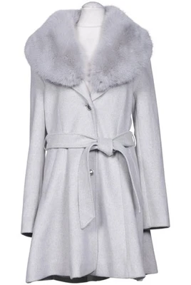 Abrigo mujer GUESS Parka talla S lana algodón gris #3woenl4 - Imagen 1 de 4