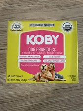 Dog Probiotics Helps Diarrhea Upset Stomach EXP 8/27 NEW