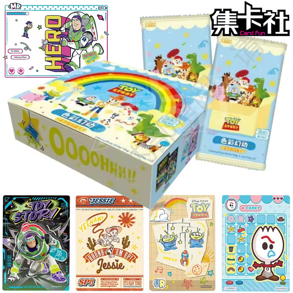 Card Fun Official Toy Story 20 Pack Booster Box Trading Card Game