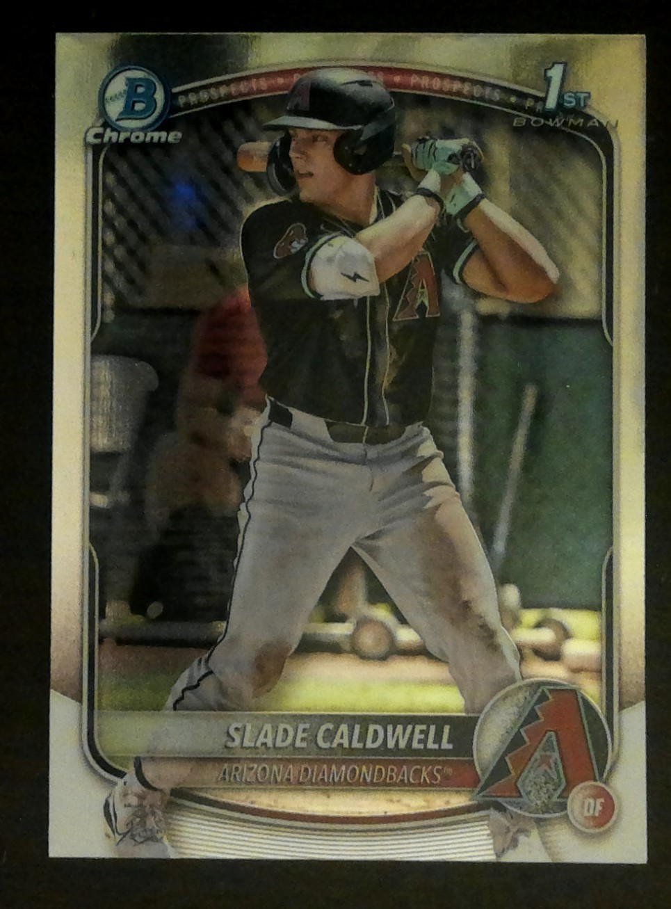 2025 Bowman Chrome Prospects Slade Caldwell BCP-21 Diamondbacks