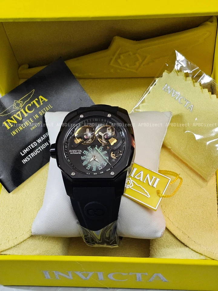 Invicta - CORDUBA Diver - Doble Corazón Abierto ❤️ Automático Negro - Reloj Hombre Foto 3 de 4