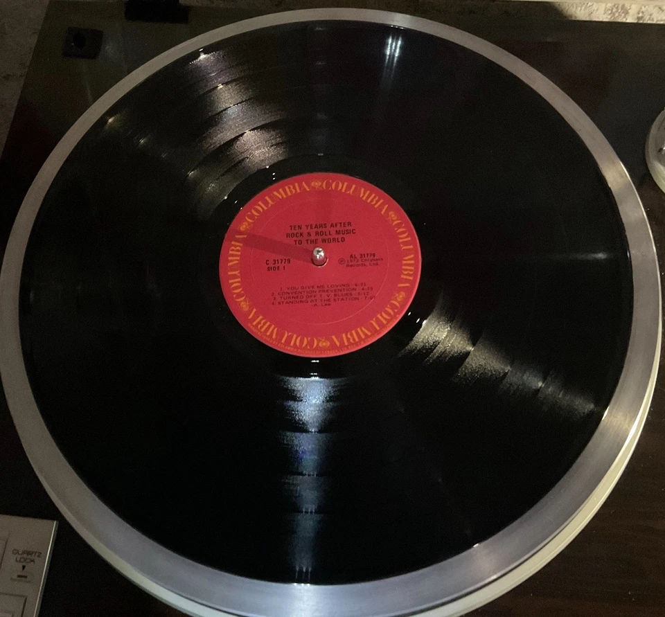 Ten Years After- R&R Music To The World Vinyl Record - Image 3 of 4