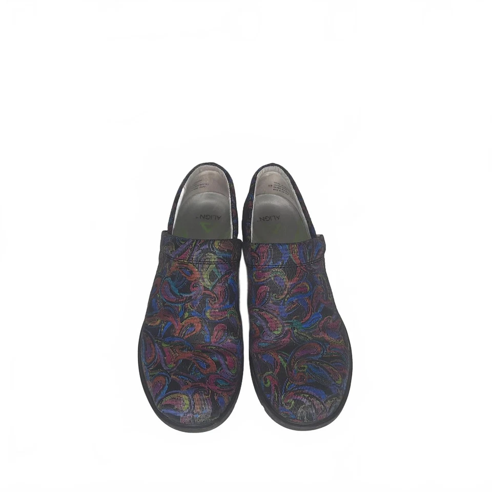 Zuecos Nurse Mates Align Indya - Arco Iris Multi Talla 9.5 Foto 3 de 4