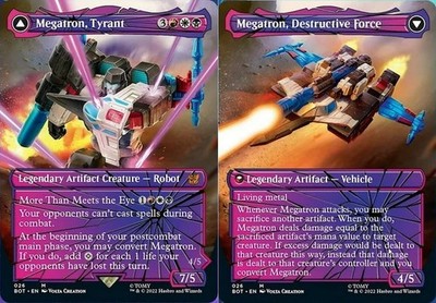 Transformers Megatron, Tyrant // Megatron, Destructive Force - Shattered Glass