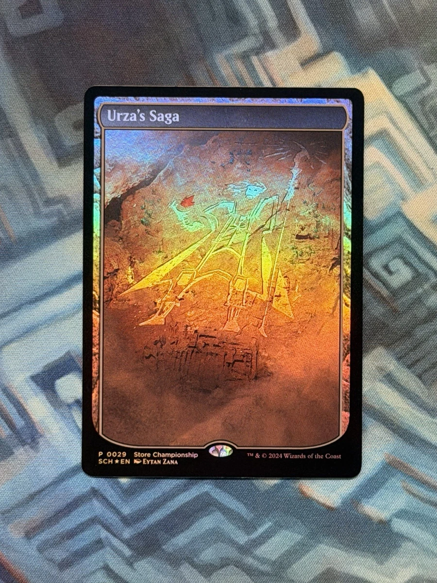 Land Foil Magic: The Gathering Trading Card Games Urza's Saga