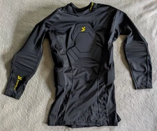 STORELLI Soccer Goalkeeper Jersey Shirt Padded Bodyshield Ultimate Protection L