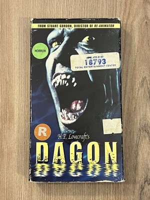 Vintage 2002 Dagon H.P. Lovecraft Adaptation Horror Sci-Fi VHS Movie Tested