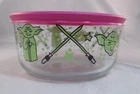Pyrex Star Wars Bowl - Yoda Light Saber - 4 cup storage W/lid
