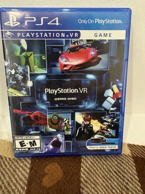 PlayStation VR Demo Disc (Playstation 4) Good Condition CIB Tested N Working
