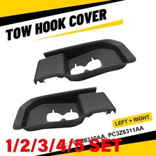 Front Bumper Towing Eye Cover Cap For 2023-25 Ford F-250-F-550 Super Duty 1-5SET