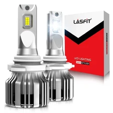 Lasfit HB3 9005 LED Headlight Bulbs High Beam 6000K Bright White Replace 2X