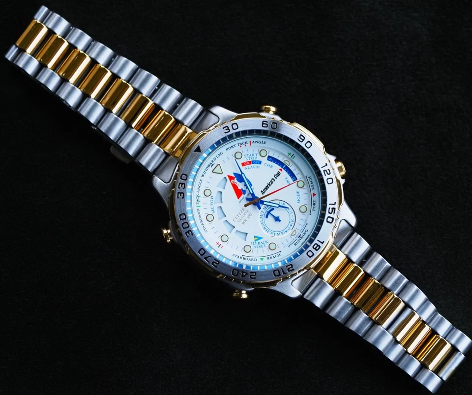 Citizen 6840 Amerca's Cup 1992 Yatchting Racing Watch Ref. Aqualand - Image 2 of 4