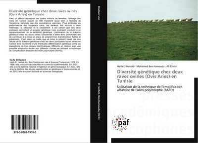 Diversité génétique chez deux raves ovines (Ovis Aries) en Tunisie Haifa El Hent