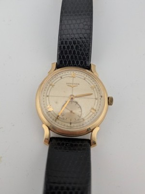 longines gold dress watch Longines QWR Dress Watch Quartz Womens Gold Dial L4 138 2 wrist 17cm