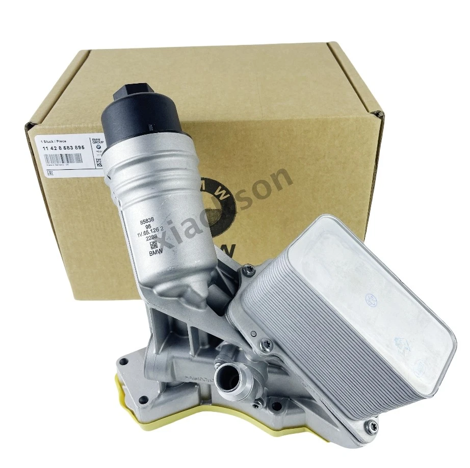 11428583895 Aluminum Oil Cooler Filter Housing For BMW B58 340i 440i 540i 740i - Image 2 of 4