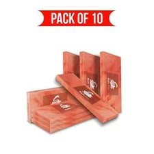 Premium Himalayan Salt Bricks 8x4x2 Inches (Pack of 10) - Spa, Sauna, Home Decor