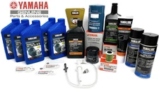 YAMAHA F150 Winterization Oil Change Maintenance Kit Filter Fuel Gaskets Fog EFI