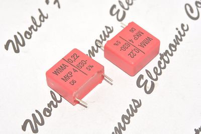 A17 Tụ điện màu đỏ WIMA MKP4 0.22UF 400V 224 K (01 con) | Việt Nam