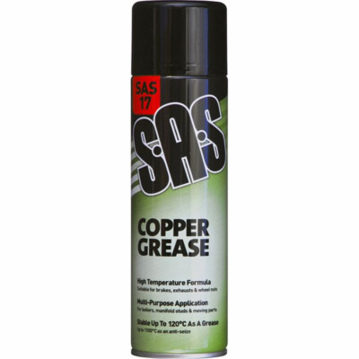 SAS17 Kupferfett Hochtemperatur 6 x 500 ml - portofrei