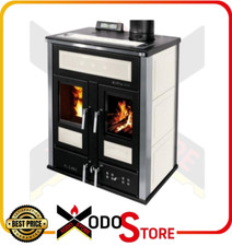 Termostufa legna pellet ibrida KLOVER BI-FIRE MID 17 kW - invia mail per sconto