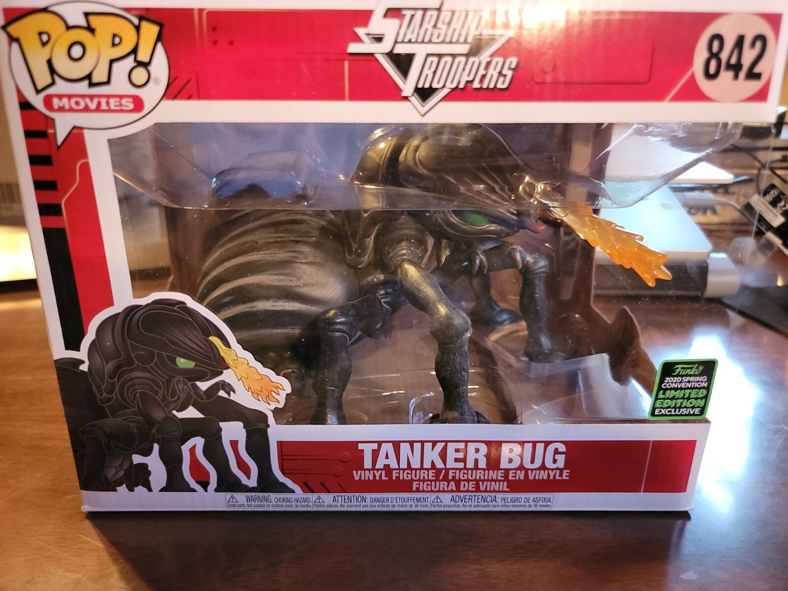 Tanker Bug Starship Troopers Funko Pop! 842 2020 Exclusivo Convención De Primavera