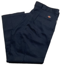 Dickies Original 874 Flex workwear Pants Mens Size 42x30 Navy Blue new
