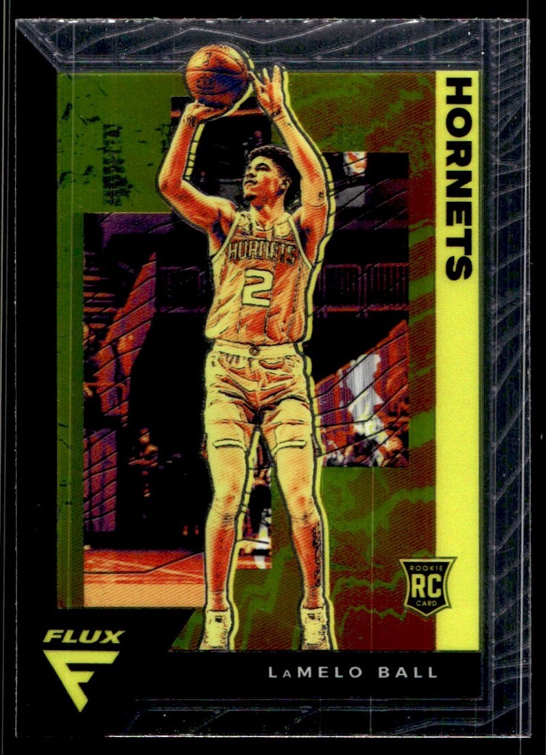 2020-21 Panini Flux LaMelo Ball Rookie A68 Charlotte Hornets #201