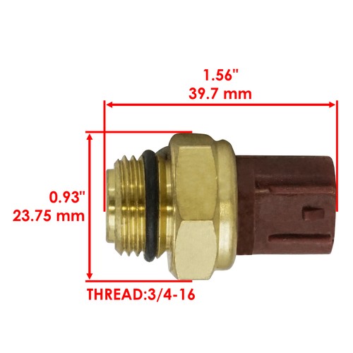 Fan Sensor Switch For Yamaha Raptor 660R Le YFM660R 2002 2003 2004 Thermal - Bild 2 von 7