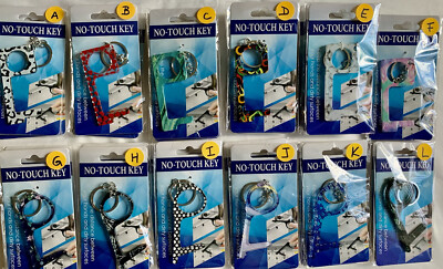 Safety Key Door Opener Handheld No Touch Key Chain Germs