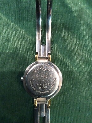 Movado Model No. 97 A1809 A Two Tone Watch W/ Original Box  display picture 1