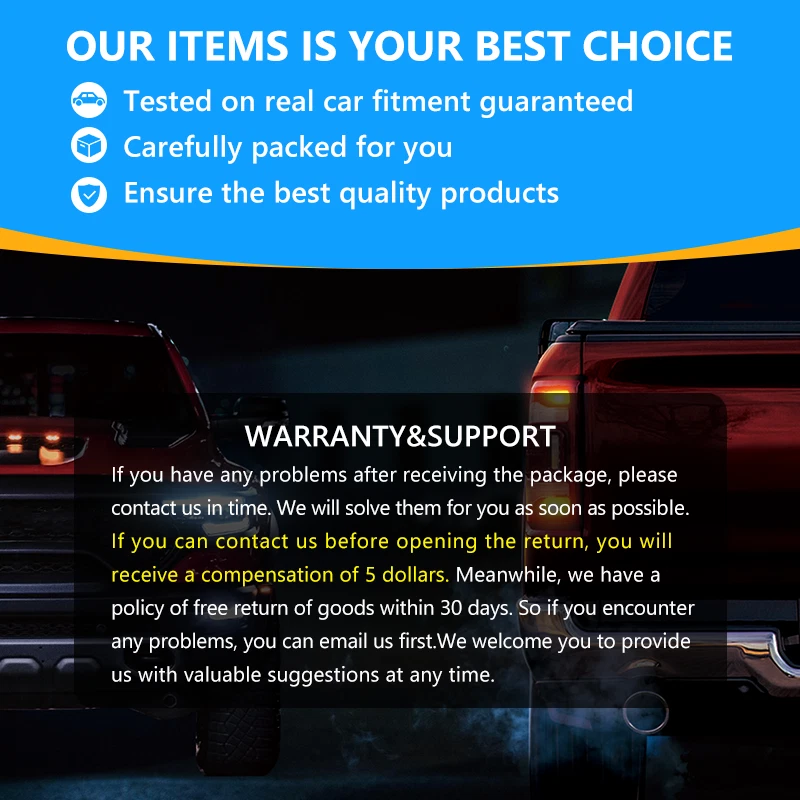 Pair LED Inner Tail Lights For 2021-2024 GMC Yukon/Yukon XL Brake Lamps LH RH - Image 2 of 4