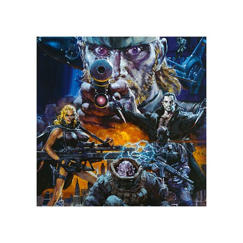 Stampa 19x26 - Poster Metal Gear Solid x Noriyoshi Ohrai 0736 - Foto 2 di 2