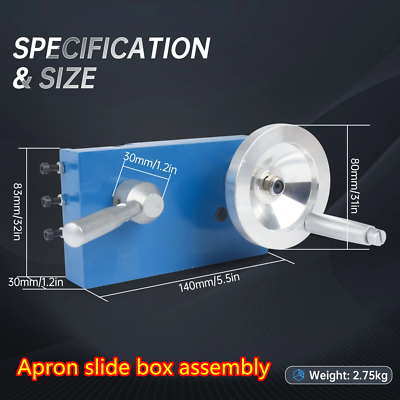 Apron Slide Box Assembly For MX-210V WM210V CD-210V Mini Lathe