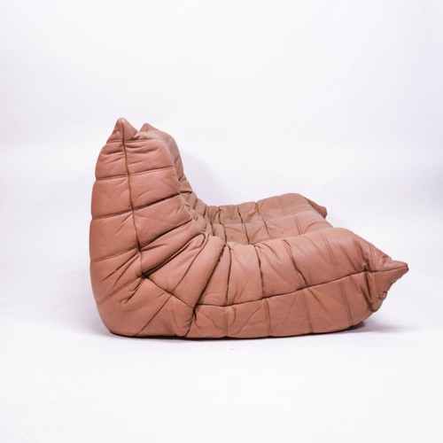 Ligne Roset Togo Sofa I Couch Leder Vintage Designer Relaxsessel Michel Ducaroy - Bild 7 von 9