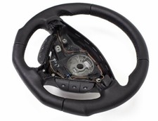 Abgeflacht  Lederlenkrad OPEL ASTRA G, ZAFIRA A Neu Leder, Lenkrad multifuntk