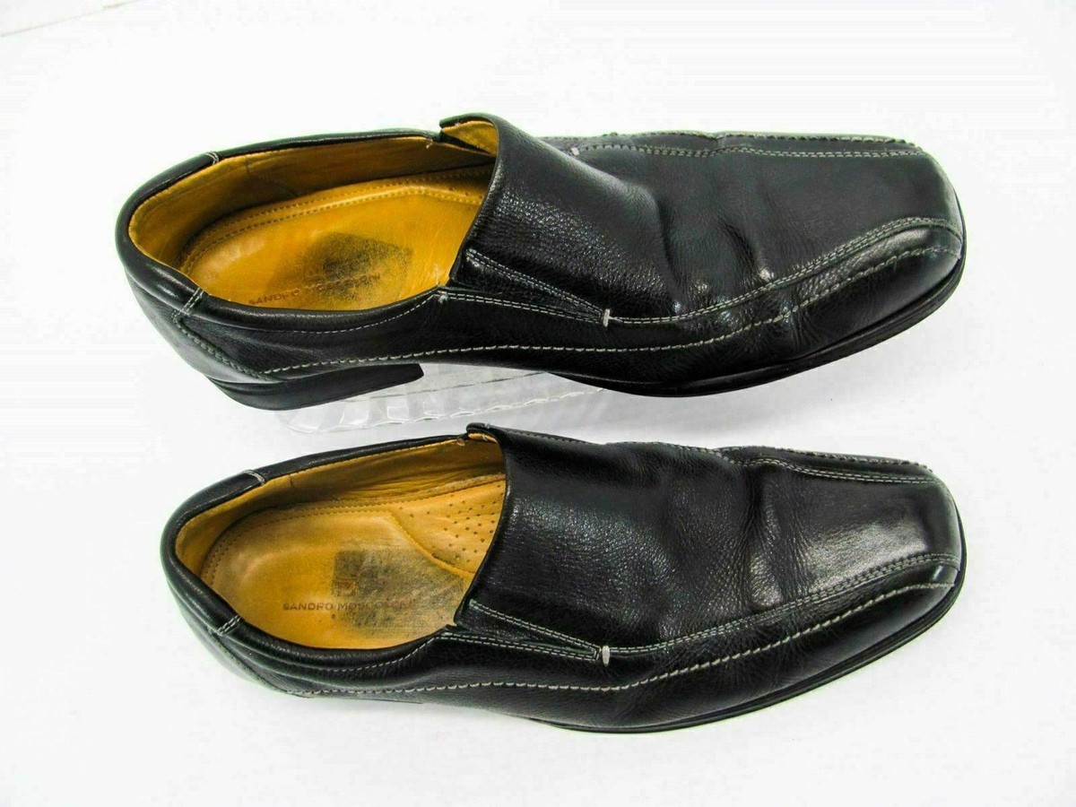 Sandro Moscoloni Mens Shoes Size 13D Black Slip On Loafer  display picture 1