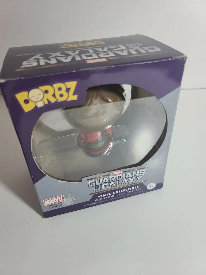 Starlord Unmasked 022 3 дюйма Dorbz Guardians of the Galaxy Marvel винил Funko новый - Изображение 3 из 4