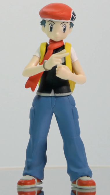 Pokemon Scale World Sinnoh region 1/20 Scale Figure Lucas Pt Ver New