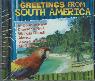 Greetings From South America / CD 1999 18 Tracks Südamerika Karibik Hawaii TOP