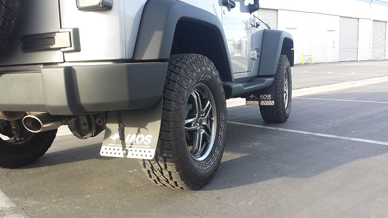 JAOS Front + Rear Black Mud Guard3 Guard Flap for Jeep JAOS Front + Rear Black Mud Guard3 Guard Flap for Jeep